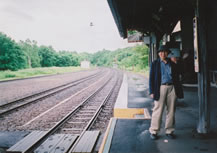 無人駅の川湯温泉駅